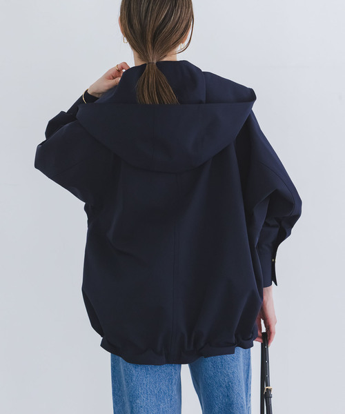 ◎NOBLE ノーブル◎2WAYダブルカラーショートブルゾン ◎NOBLE