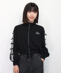 RiCO SUCRE（リコシュクレ）の「RICO SUCRE/リコシュクレ リボンショートジャケット（ブルゾン・キッズ）」