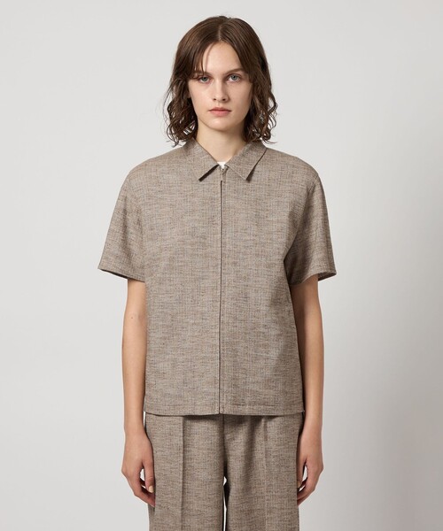 Steven Alan（スティーブンアラン）の「＜Steven Alan＞TR ブッチャー ブラウス（シャツ/ブラウス・レディース・ベージュ/ブラック・M/S）」の11枚目の写真