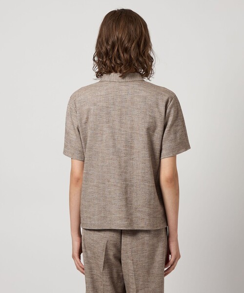 Steven Alan（スティーブンアラン）の「＜Steven Alan＞TR ブッチャー ブラウス（シャツ/ブラウス・レディース・ベージュ/ブラック・M/S）」の13枚目の写真