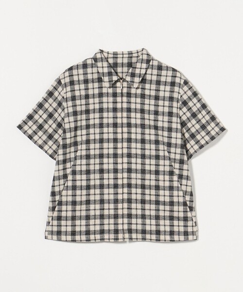 Steven Alan（スティーブンアラン）の「＜Steven Alan＞TR ブッチャー ブラウス（シャツ/ブラウス・レディース・ベージュ/ブラック・M/S）」の14枚目の写真