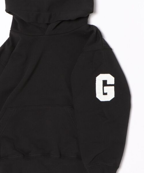 GROOVY COLORS(グルービーカラーズ)の「GRS SKATE DOG Sweat Hoodie(パーカー・キッズ・ブラック・115/125)」の4枚目の写真