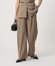 green label relaxing | ［size SHORT/TALLあり］パウダリー ワイド パンツ(その他パンツ)