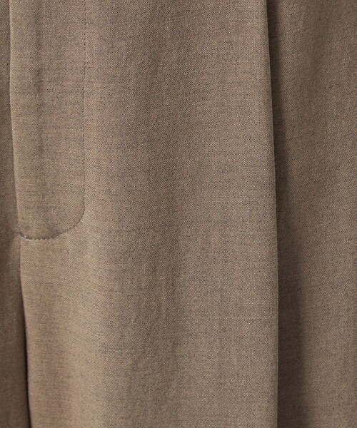 green label relaxing（グリーンレーベルリラクシング）の「［size SHORT/TALLあり］パウダリー ワイド パンツ（その他パンツ・レディース・ライトグレー/ブラック/モカ・40/38/36/34/SHORT/TALL）」の6枚目の写真