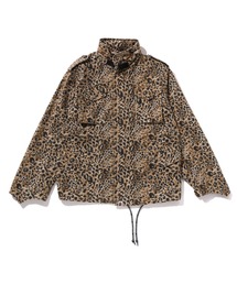 A BATHING APE(AxCVOGCv)WILD LEOPARD PATTERN M-65 JACKET(~^[WPbg)