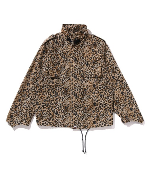 WILD LEOPARD PATTERN M-65 JACKET（ミリタリージャケット）｜A