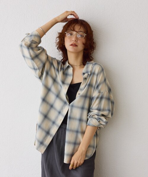 RIVE DROITE（リヴドロワ）の「【こなれ感◎】メタルクリアサングラス（サングラス・レディース・シルバー・FREE）」の6枚目の写真