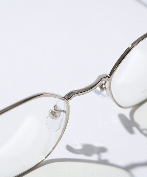 RIVE DROITE（リヴドロワ）の「【こなれ感◎】メタルクリアサングラス（サングラス・レディース・シルバー・FREE）」の9枚目の写真