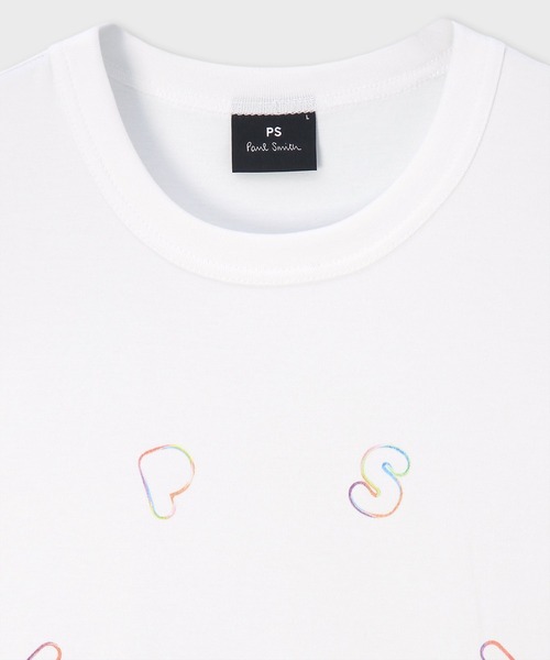 PS Paul Smith 新品 長袖カットソー Tシャツ 白 ホワイト L Zebra Stride