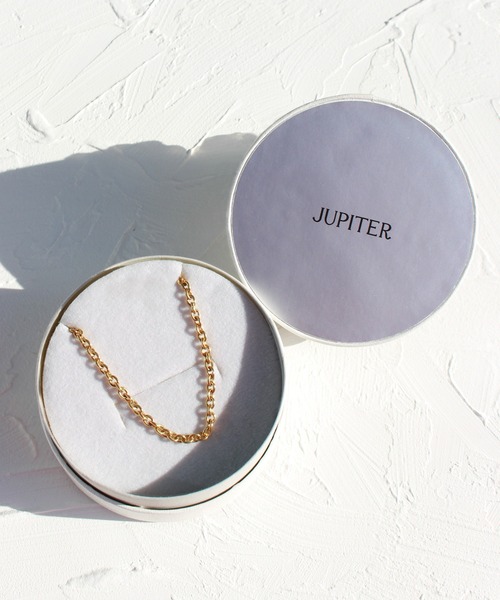 JUPITER(ジュピター)の「<先着順・数量限定BOX付>【SV】チェーンネックレス/全長45.5cm+5cm 調整可能/ユニセックス(ネックレス・レディース・シルバー/ゴールド・FREE)」の8枚目の写真
