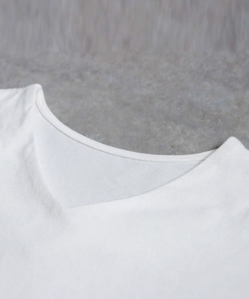 antiqua(アンティカ)の「コーデセット バスクトップス サテンパンツ(Tシャツ/カットソー・レディース・ホワイト/ネイビー/アッシュグレー/カーキ/ブラック・LARGE/MEDIUM)」の11枚目の写真