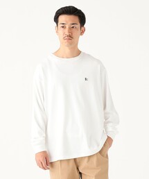 B:MING by BEAMS | ワンポイント スムース ロングスリーブ Tシャツ(Tシャツ/カットソー)