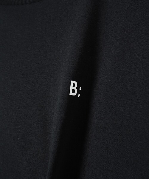 B:MING by BEAMS（ビーミングバイビームス）の「ワンポイント スムース ロングスリーブ Tシャツ（Tシャツ/カットソー・メンズ・ブラック/オフホワイト・X-LARGE/LARGE/MEDIUM/SMALL）」の8枚目の写真