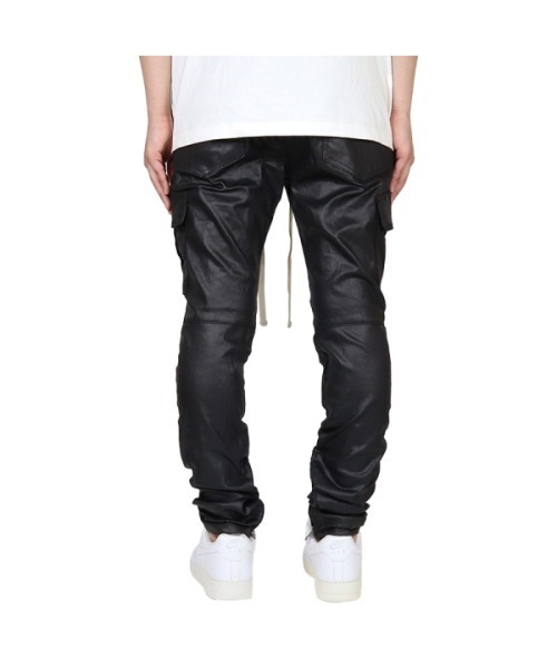 し*し様 mnml Cargo Drawcord Pants Black Multi Pocket Drawcord Pants - Black | mnml | shop now