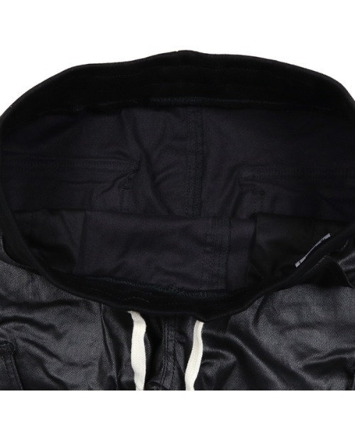 mnml（ミニマル）の「【mnml】CARGO DRAWCORD WAXED PANTS [I]（デニムパンツ・メンズ・ブラック・XS/S/M/L/XL）」の13枚目の写真