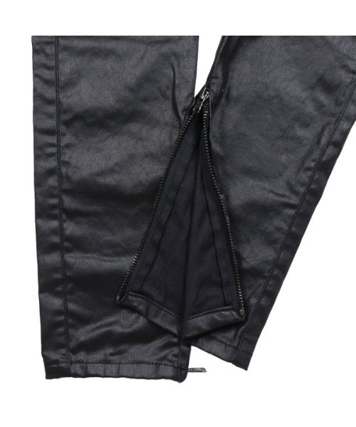 セール】【mnml】CARGO DRAWCORD WAXED PANTS [I]（デニムパンツ