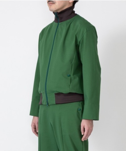 TXA(ティーエックスエー)の「LC Jersey Track Jacket Tokiwa(その他アウター・メンズ・グリーン・3/2)」の2枚目の写真