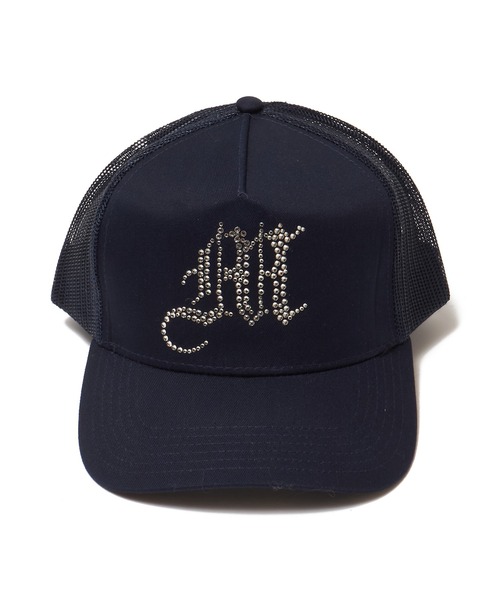 MSML（エムエスエムエル）の「M LOGO CAP（キャップ・メンズ・ブラック/レッド/ネイビー・ONE SIZE）」の7枚目の写真