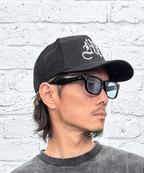 MSML（エムエスエムエル）の「M LOGO CAP（キャップ・メンズ・ブラック/レッド/ネイビー・ONE SIZE）」の17枚目の写真