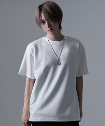 『CavariA/キャバリア』ネックレス付きポンチ半袖TEE