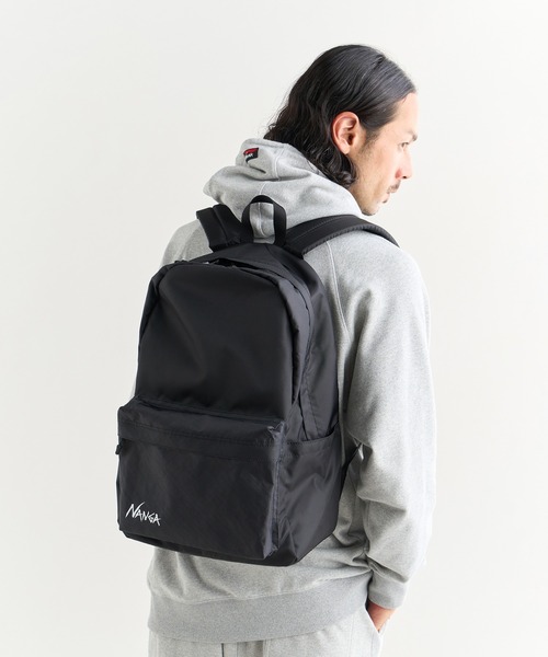 NANGA（ナンガ）の「ECOPAK UR DAY BAG/エコパック UR デイバッグ（バックパック/リュック・メンズ・ブラック/オリーブ・FREE）」の4枚目の写真