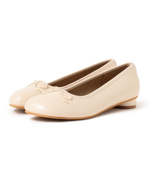 BEAMS HEART（ビームスハート）の「オブリークトゥ バレエ シューズ（22.5～24.5cm）（パンプス・レディース・シルバー/ホワイト系その他5/ブラック・SMALL/MEDIUM/LARGE）」の15枚目の写真