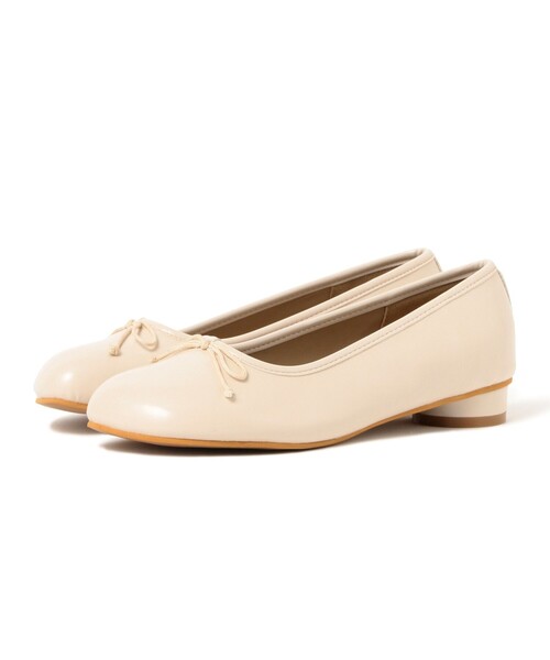 BEAMS HEART（ビームスハート）の「オブリークトゥ バレエ シューズ（22.5～24.5cm）（パンプス・レディース・シルバー/ホワイト系その他5/ブラック・SMALL/MEDIUM/LARGE）」の20枚目の写真