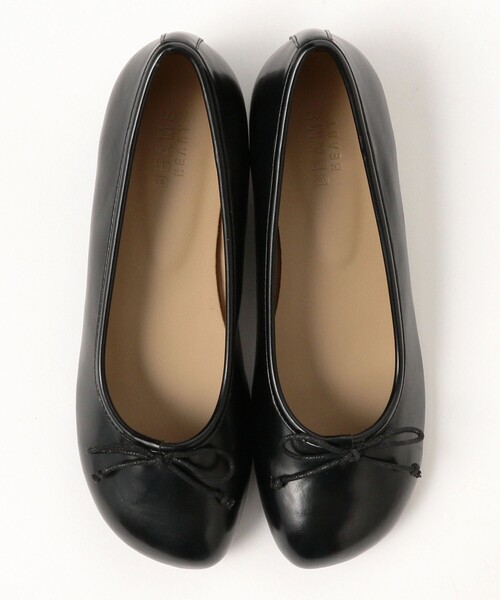 BEAMS HEART（ビームスハート）の「オブリークトゥ バレエ シューズ（22.5～24.5cm）（パンプス・レディース・シルバー/ホワイト系その他5/ブラック・SMALL/MEDIUM/LARGE）」の12枚目の写真