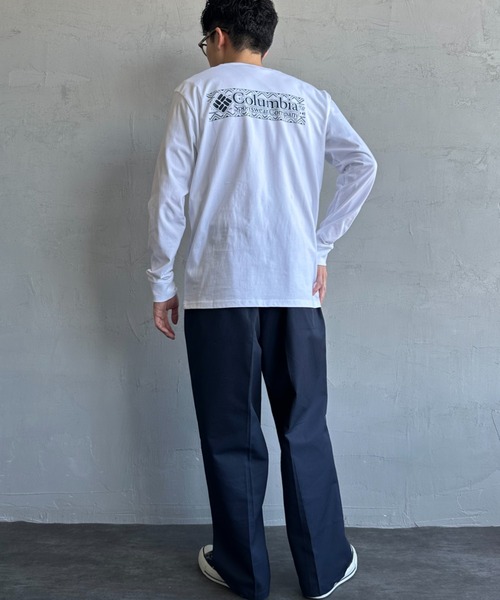 Columbia（コロンビア）の「【WEB限定】[Columbia/コロンビア] エクスプローラーズ キャニオン バックプリント ロンT（Tシャツ/カットソー・レディース・ネイビー/ホワイト/ブラック・M/L）」の5枚目の写真