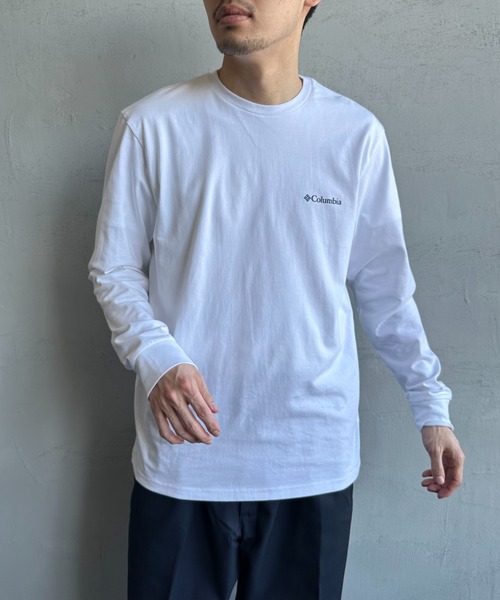 Columbia（コロンビア）の「【WEB限定】[Columbia/コロンビア] エクスプローラーズ キャニオン バックプリント ロンT（Tシャツ/カットソー・レディース・ネイビー/ホワイト/ブラック・M/L）」の20枚目の写真