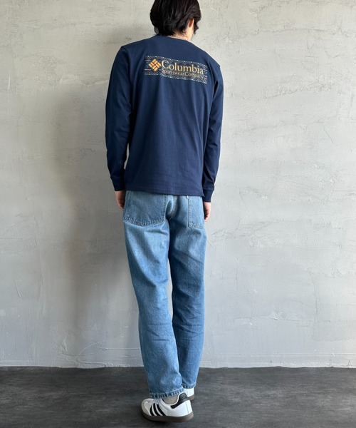 Columbia（コロンビア）の「【WEB限定】[Columbia/コロンビア] エクスプローラーズ キャニオン バックプリント ロンT（Tシャツ/カットソー・レディース・ネイビー/ホワイト/ブラック・M/L）」の9枚目の写真