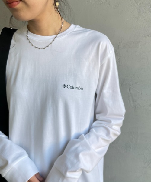 Columbia（コロンビア）の「【WEB限定】[Columbia/コロンビア] エクスプローラーズ キャニオン バックプリント ロンT（Tシャツ/カットソー・レディース・ネイビー/ホワイト/ブラック・M/L）」の17枚目の写真