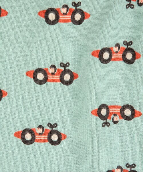 BOBO CHOSES(ボボショーズ)の「総柄Race Car長パンツ【ベビー】(その他ベビーウェア・キッズ・ミント・80/70)」の3枚目の写真