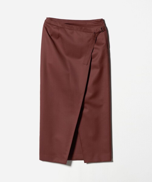 roku 6 ロク　ラップスカート巻きスカート 6(ROKU)＞ラップ ロング スカート（スカート）｜6（ロク）の