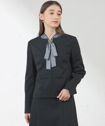 AMACA（アマカ）の「シャークストレッチジャケット（ノーカラージャケット）」