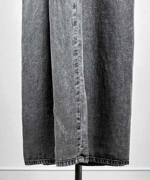 PICCIN（ピッチン）の「【セットアップ可能】バイオシルクタックワイドフレアパンツ（その他パンツ・レディース・ダークブルー/チャコールグレー・M）」の22枚目の写真