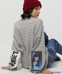 GEORGE'S | 【DISNEY】アリエル／ボーダーロンT(Tシャツ/カットソー)