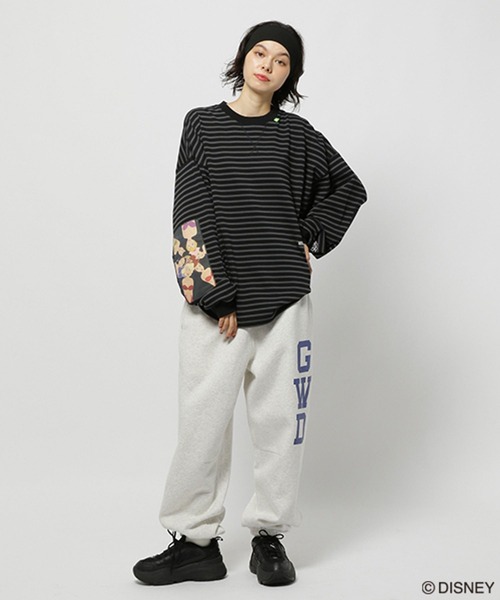 GEORGE'S（ジョージズ）の「【DISNEY】アリエル／ボーダーロンT（Tシャツ/カットソー・メンズ・チャコールグレー/グレー・SMALL/LARGE/MEDIUM）」の22枚目の写真