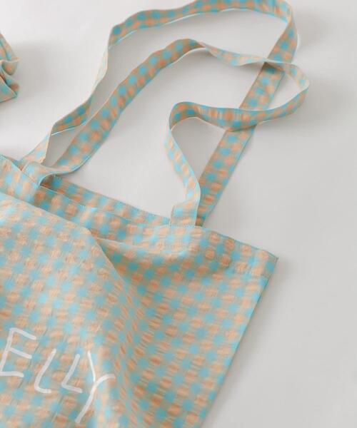 SMELLY（スメリー）の「プリントトートバッグM（トートバッグ・レディース・ブラック/イエロー系その他/ブルー系その他/ベージュ系その他/ホワイト系その他・MEDIUM）」の8枚目の写真