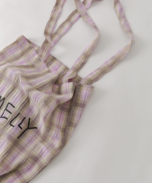 SMELLY（スメリー）の「プリントトートバッグM（トートバッグ・レディース・ブラック/イエロー系その他/ブルー系その他/ベージュ系その他/ホワイト系その他・MEDIUM）」の13枚目の写真