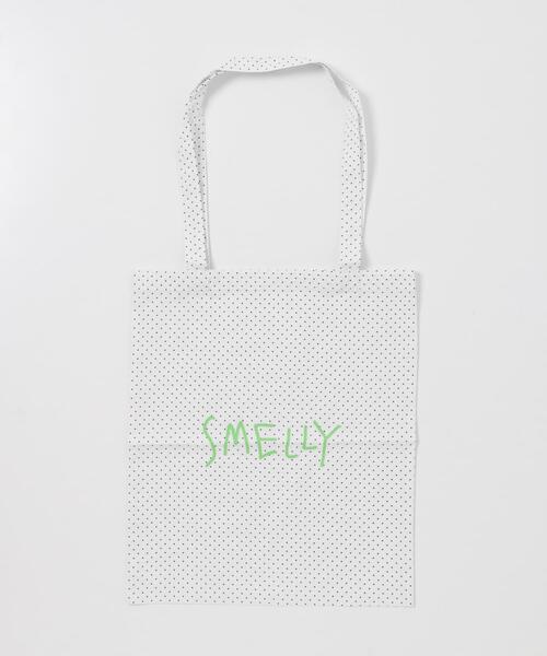 SMELLY（スメリー）の「プリントトートバッグM（トートバッグ・レディース・ブラック/イエロー系その他/ブルー系その他/ベージュ系その他/ホワイト系その他・MEDIUM）」の22枚目の写真