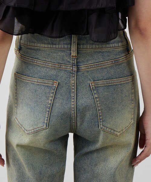 mline]ヴィンテージフレアデニム（デニムパンツ）｜mline