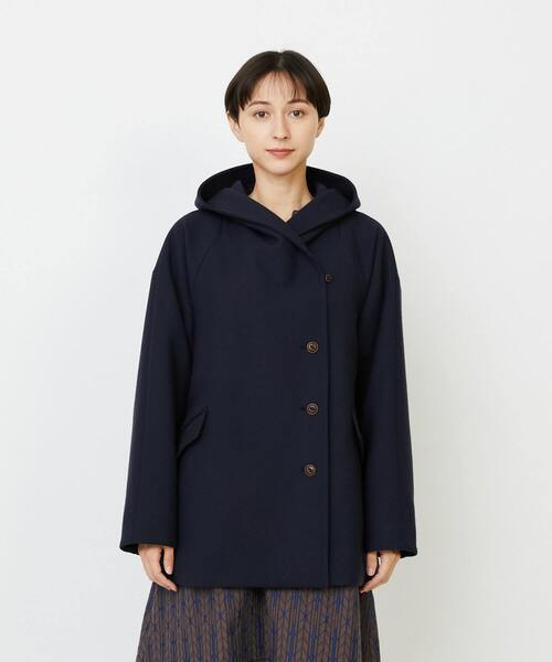 12月ベストセラーブランド内1位】フーディショートコート（その他