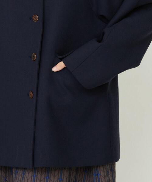 12月ベストセラーブランド内1位】フーディショートコート（その他