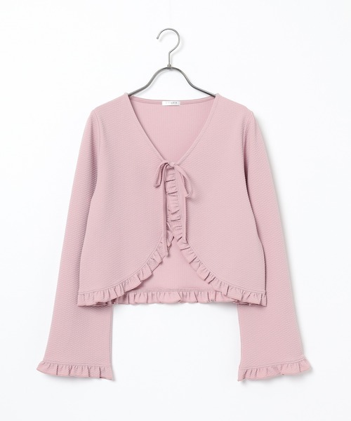 リボン使いボレロ（カーディガン/ボレロ）｜Honeys（ハニーズ）の