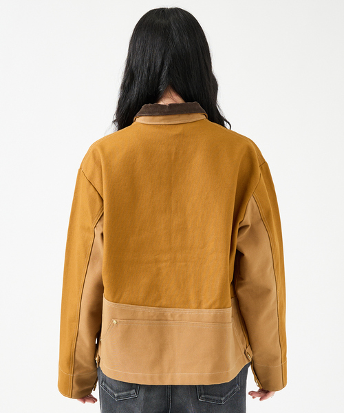 Carharttカーハート リメイク ワークジャケット Carhartt(カーハート) ⁄ ジャケット⁄--⁄--⁄マルチカラー⁄リメイク