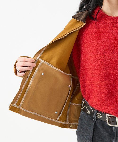 Carhartt/カーハート】 Upcycled Work Jacket / Unisex Design