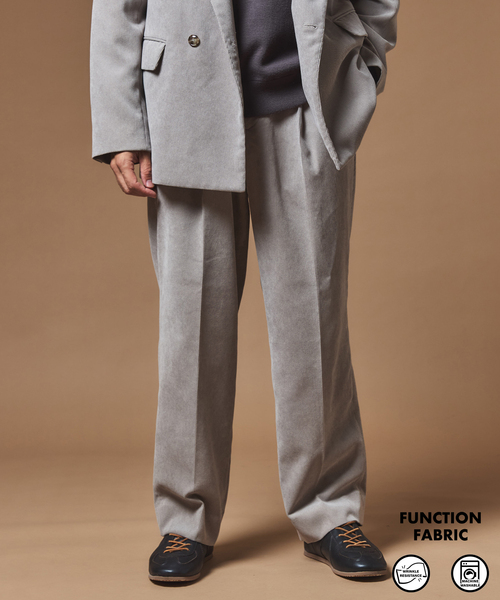 EDIFICE(エディフィス)の「"MULTI FUNCTION" コーデュロイ イージー スラックス(スラックス・メンズ・ベージュ系その他/ブラウン/ブラック/チャコールグレー・X-LARGE/LARGE/MEDIUM/SMALL)」の1枚目の写真