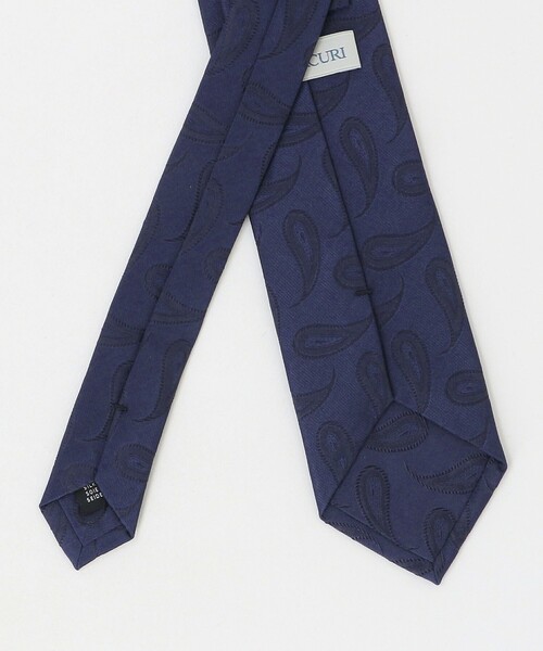 UNITED ARROWS(ユナイテッドアローズ)の「<ARCURI>ペイズリー ジャガード ネクタイ(ネクタイ・メンズ・ダークブラウン/ネイビー・FREE)」の4枚目の写真