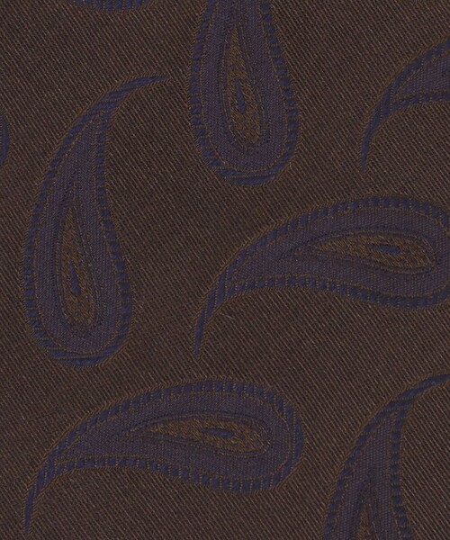 UNITED ARROWS(ユナイテッドアローズ)の「<ARCURI>ペイズリー ジャガード ネクタイ(ネクタイ・メンズ・ダークブラウン/ネイビー・FREE)」の7枚目の写真